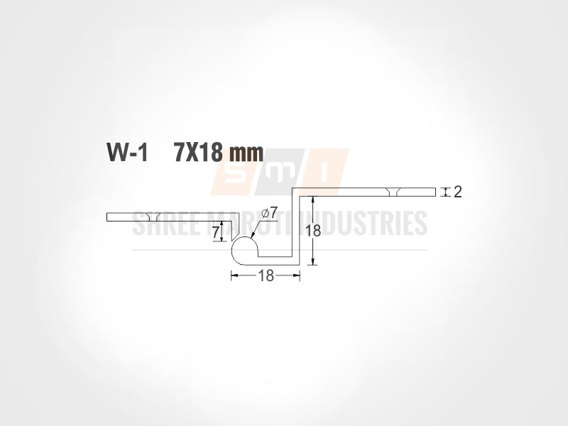 W-1 7x18 mm